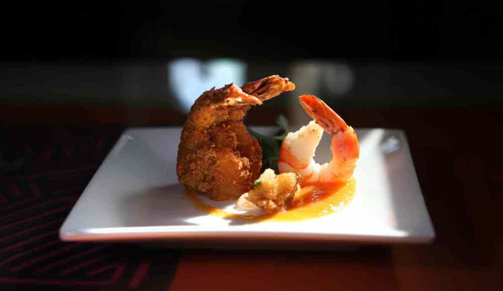Ruth Bonneville / Winnipeg Free Press
Shrimp two ways (app).