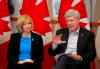 BORIS MINKEVICH/WINNIPEG FREE PRESS
Canadian Prime Minister Stephen Harper And Loreen Harper  at Winakwa Community Centre in Winnipeg Friday morning.