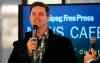 BORIS MINKEVICH/WINNIPEG FREE PRESS
Comedian Jim Breuer, who carved out his pop culture niche on Saturday Night Live in the late '90s, sat down for an interview this morning at the Free Press News Café.