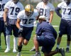 BORIS MINKEVICH / WINNIPEG FREE PRESS
Jordan Reaves participates in Day 1 of rookie camp Tuesday.