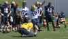 Mike Deal / Winnipeg Free Press
Lirim Hajrullahu (70) during the first day of the Winnipeg Blue Bombers training camp In May.
