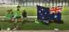 Phil Hossack / Winnipeg Free Press
Team Australia raised their banner over the Subway Soccer Field Wednesday and their older more experienced squad showed a 