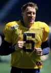 TREVOR HAGAN / WINNIPEG FREE PRESS
Winnipeg Blue Bombers' quarterback Drew Willy was back on the field practising with the No. 1 offence on Monday.