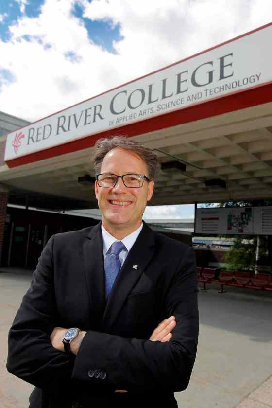 BORIS MINKEVICH / WINNIPEG FREE PRESSPaul Vogt will become CEO of Red River College on Aug. 17. He has extensive academic and public-sector experience.