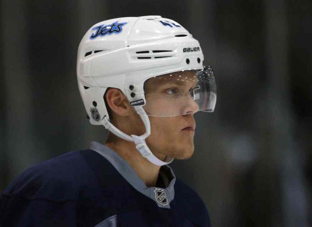 Nikolaj Ehlers at Winnipeg Jets Prospects Camp at the MTS Iceplex on July 7, 2015. (Joe Bryksa / Winnipeg Free Press files)