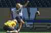 Winnipeg Blue Bombers' kicker Lirim Hajrullahu (70) during practice at Investors Group Field Monday afternoon. (Mike Deal / Winnipeg Free Press)