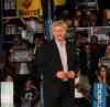 Prime Minister Stephen Harper at a party rally held in Winnipeg Thursday afternoon. (Phil Hossack / Winnipeg Free Press)