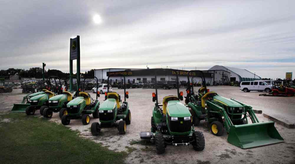 PHIL HOSSACK / WINNIPEG FREE PRESS
The Enns Brothers location in Oak Bluff is one of the company's eight John Deere dealerships. 'Today, we have to be much more than equipment suppliers,' says Enns Brothers president Ray Bouchard.