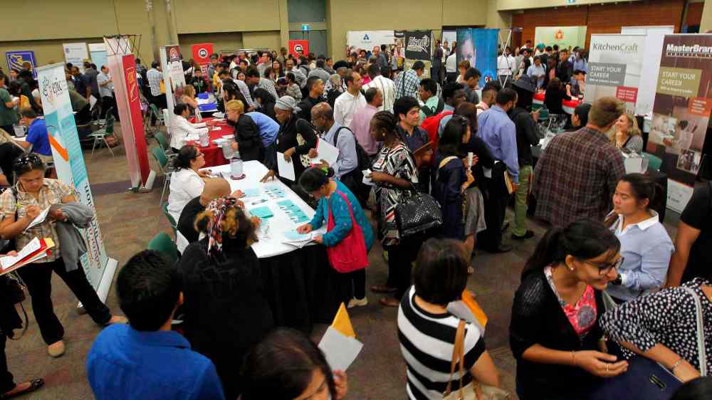 Job fair for immigrants huge hit at convention centre Winnipeg Free Press