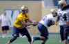 BORIS MINKEVICH / WINNIPEG FREE PRESS
Winnipeg Blue Bomber quarterback Matt Nichols at practice Tuesday, the first after the Bombers' defeat to Saskatchewan at the Labour Day Classic. Nichols will be starting quarterback when the Bombers face the Roughriders again at the Banjo Bowl.