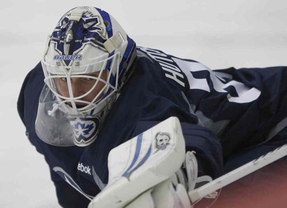 JOE BRYKSA / WINNIPEG FREE PRESS files
Winnipeg Jets goaltender Michael Hutchinson.