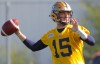 BORIS MINKEVICH / WINNIPEG FREE PRESS 
Quarterback Matt Nichols at the Blue Bombers practice Friday.