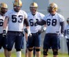 BORIS MINKEVICH / WINNIPEG FREE PRESS
The Blue Bombers practice before heading to Montreal to face the Alouettes on Sunday.