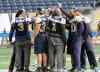 JOE BRYKSA / WINNIPEG FREE PRESS
Winnipeg Blue Bombers special-teams players do a chant during Thursday’s walk-through practice ahead of tonight’s home game against the Calgary Stampeders.