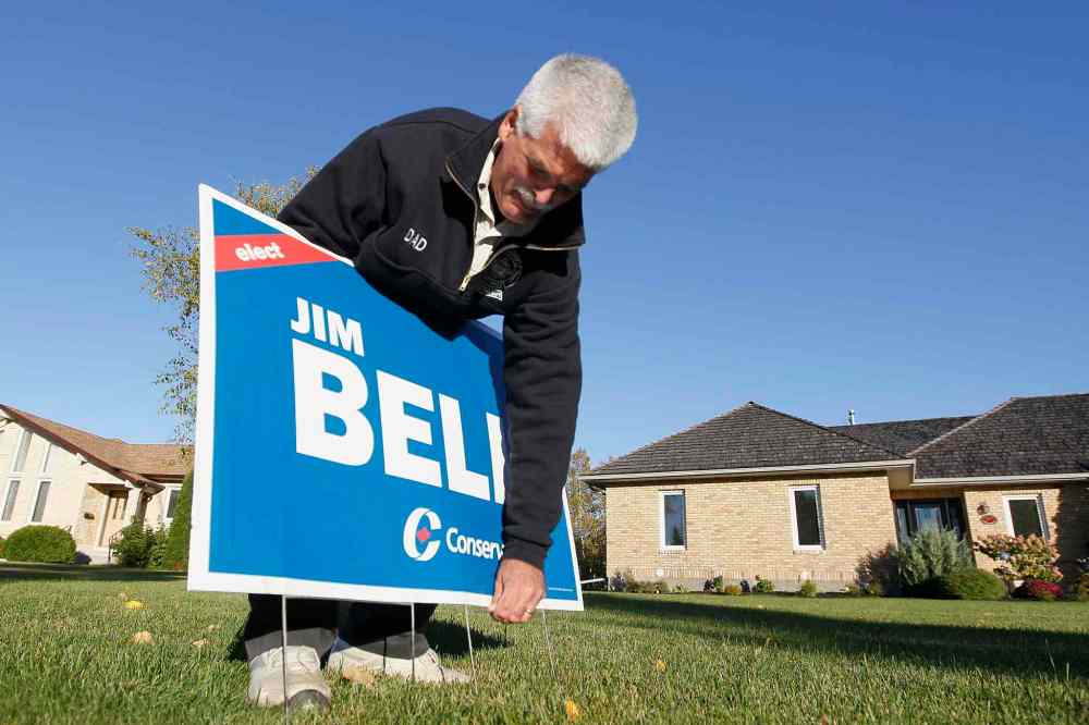 John Woods / Winnipeg Free Press
Jim Bell, Conservative candidate for Kildonan-St. Paul.