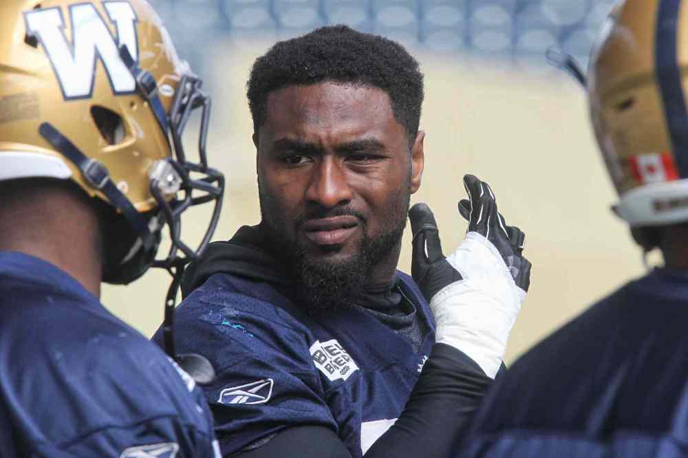 Mike Deal / Free Press files
As long as the Bombers are in the hunt, Jamaal Westerman is happy.
