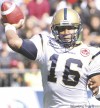 RYAN REMIORZ / THE CANADIAN PRESS ARCHIVES
Bombers' QB Michael Bishop found his groove last week with more motion, more shotgun, more five-receiver sets. He needs to find it again tonight.