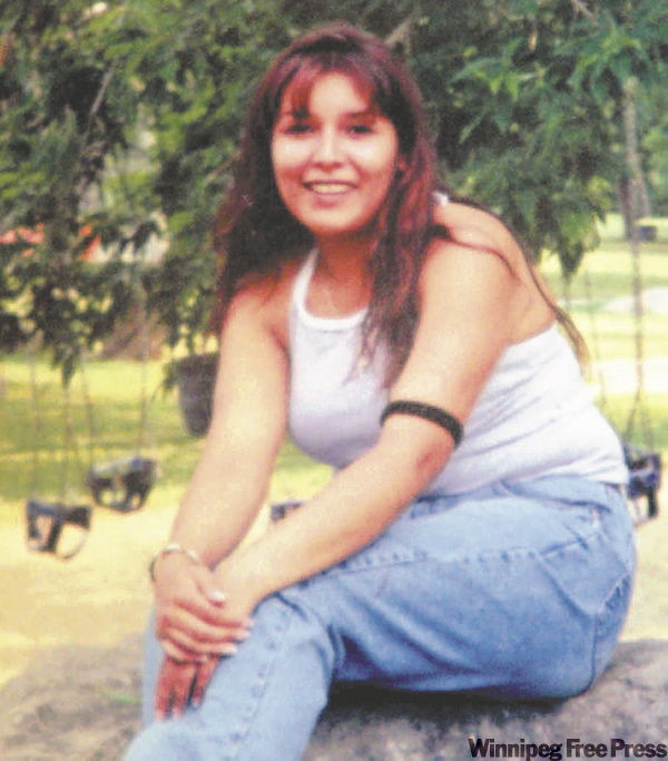 WAYNE GLOWACKI/WINNIPEG FREE PRESS credit: FAMILY PHOTO Murder victim Kelly Morrisseau. Jason Bell story Dec 12 2006