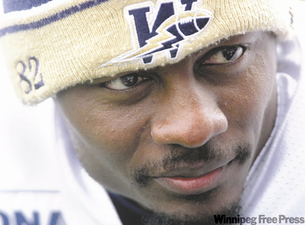 JOE.BRYKSA@FREEPRESS.MB.CA
Bombers slotback Terrence Edwards has had a couple of scary concussions in his career, the latest in the Montreal game three weeks ago. He still has no recollection of what happened.