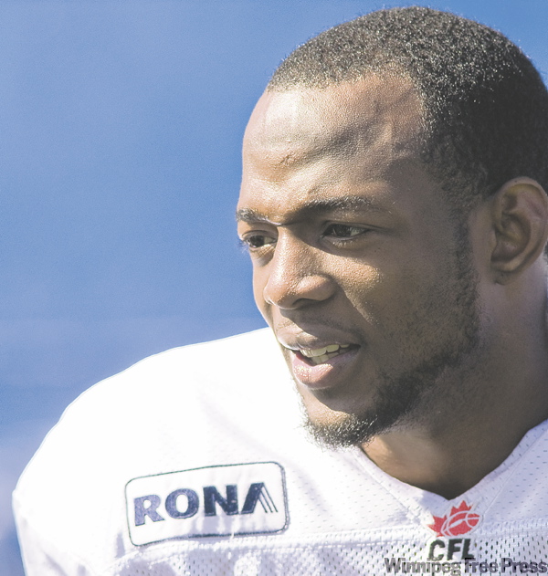 DAVID LIPNOWSKI / WINNIPEG FREE PRESS ARCHIVES
Running back Fred Reid ran off 260 yards against the Lions when the Bombers visited B.C. in August.