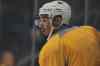 Ruth Bonneville / Winnipeg Free Press
Evander Kane heads onto the ice at the MTS Centre for practice Saturday.