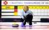 BORIS MINKEVICH / WINNIPEG FREE PRESS
Cathy Overton-Clapham practices at the Sun Gro Centre for The Scotties Tournament of Hearts Tuesday afternoon.