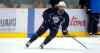 BORIS MINKEVICH / WINNIPEG FREE PRESS
Mathieu Perreault back was back on the ice today at the MTS Iceplex.