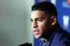 BORIS MINKEVICH / WINNIPEG FREE PRESS
Winnipeg Blue Bomber running back Andrew Harris in the Press Room at Investors Group Field.