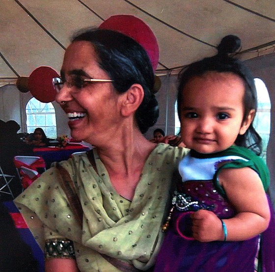 PHIL HOSSACK / WINNIPEG FREE PRESS Mohinder Singh with grand-daughter Aryia in happier days.