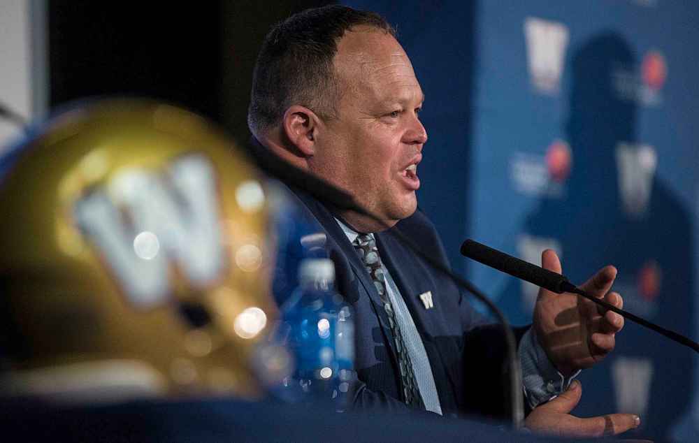 MIKE DEAL / WINNIPEG FREE PRESS FILES
Winnipeg Blue Bombers president and CEO Wade Miller said in April: 'Part of our mandate is to maximize revenues and opportunities for the stadium'
