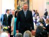 BORIS MINKEVICH / WINNIPEG FREE PRESS
Manitoba Premier Brian Pallister leads the Progressive Conservative caucus to be sworn in.