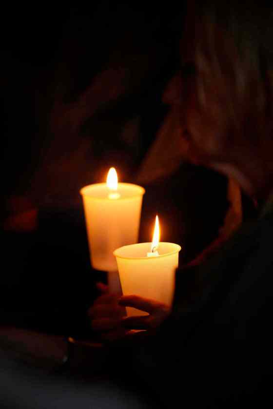 JOHN WOODS / WINNIPEG FREE PRESSWinnipeggers showed solidarity for victims of a deadly nightclub shooting in Orlando, Fla., by participating in a candlelight vigil Sunday evening.