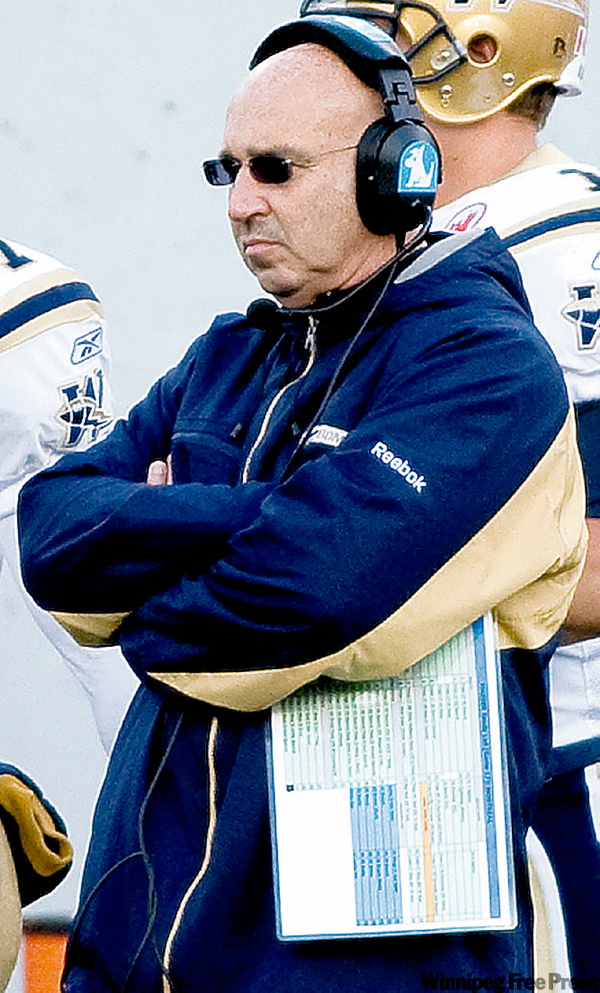 Graham Hughes / Canadian Press archives
Head coach Mike Kelly