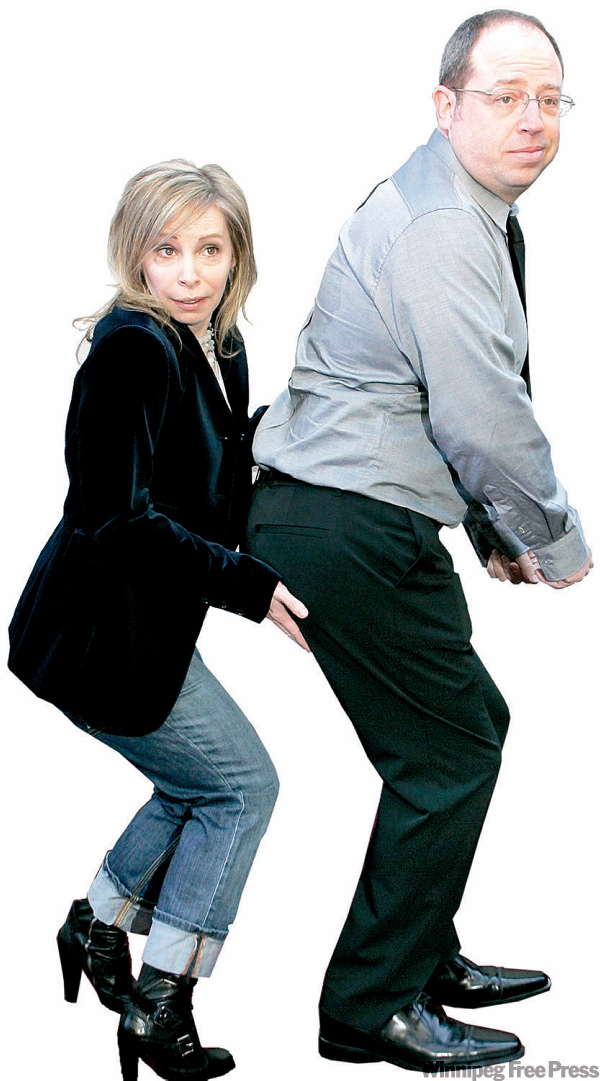 RICHARD LAM PHOTOS / THE CANADIAN PRESS
Nancy Robertson with husband/co-star Brent Butt.