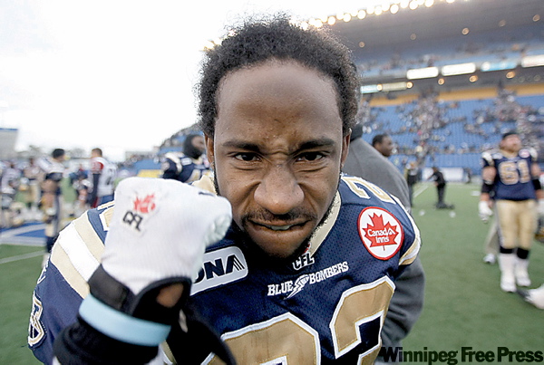 TREVOR HAGAN / WINNIPEG FREE PRESS ARCHIVES
Defensive back Jonathan Hefney will be ready on Sunday.