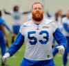 BORIS MINKEVICH / WINNIPEG FREE PRESS
Winnipeg Blue Bombers offensive lineman Patrick Neufeld.