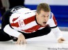 NATHAN DENETTE / THE CANADIAN PRESS
Jeff Stoughton dropped a close game to Kevin Martin Tuesday night after both skip stones in the eighth end picked, leaving Martin an easy draw for three.