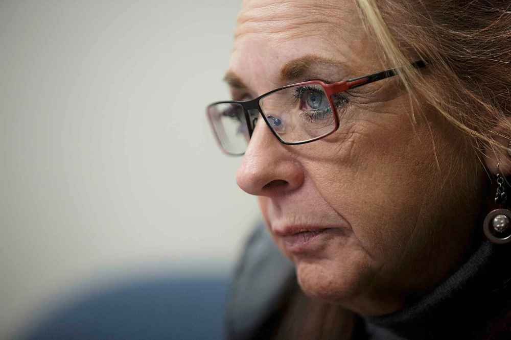 MIKE DEAL / WINNIPEG FREE PRESS FILES
Michelle Gawronsky, president of Manitoba Government and General Employees' Union (MGEU).
171030 - Monday, October 30, 2017.