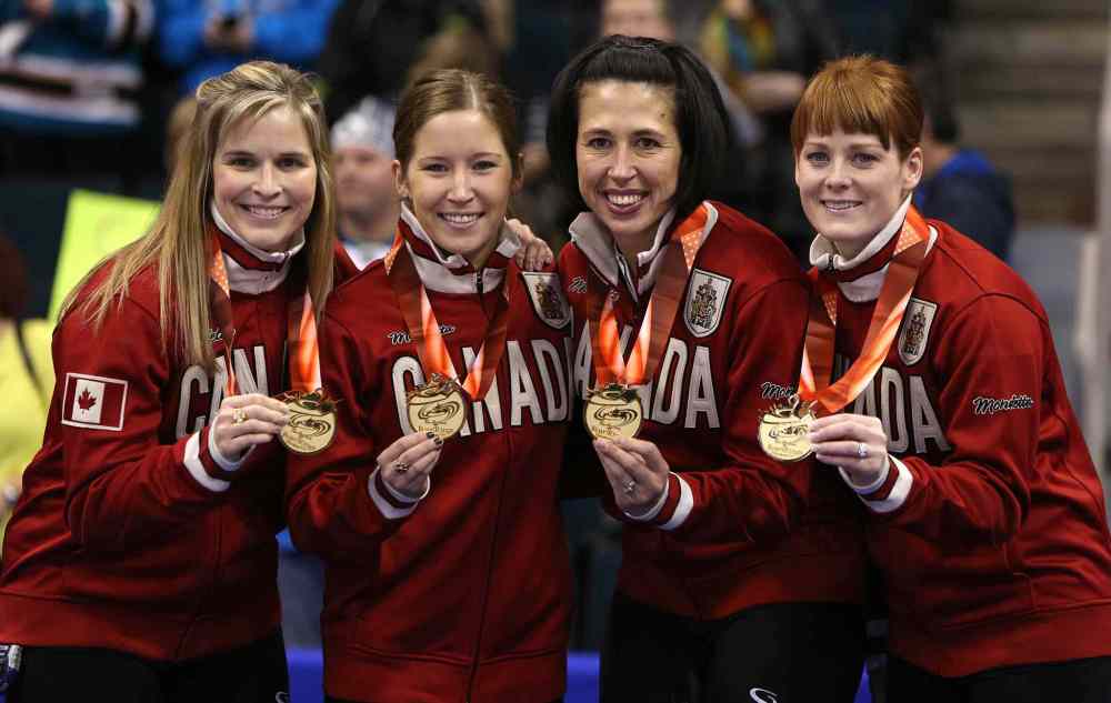 Jason Halstead / Free Press archives
The Jennifer Jones rink is a finalist for Manitoba Team of the Year.
