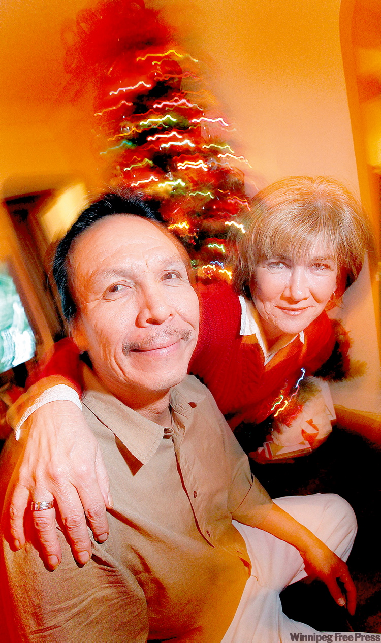 PHIL.HOSSACK@FREEPRESS.MB.CA
Faron Hall will spend his Christmas with Marion Willis and her husband, Robert.