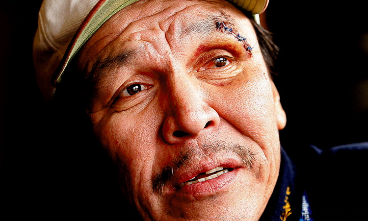 KEN GIGLIOTTI / WINNIPEG FREE PRESS
Faron Hall, formerly homeless, saved two people from drowning in the Red River. Hall was assaulted Christmas Eve.