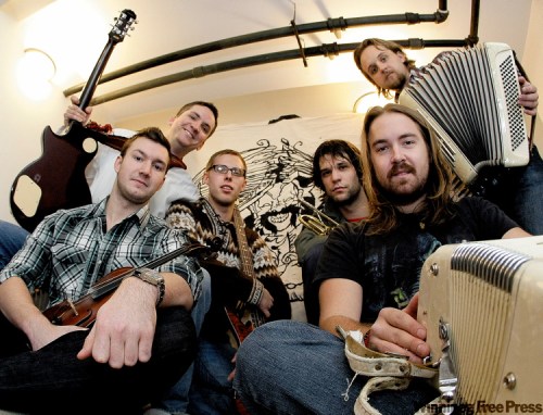 Aggressive Winnipeg ethno-fusion band Zrada is celebrating Ukrainian New Year, and they don’t take requests.