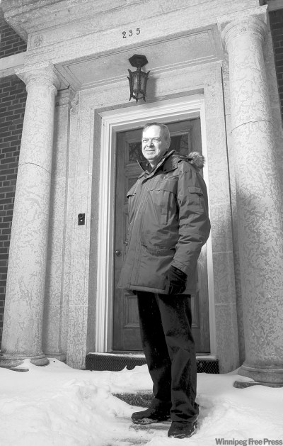 DAVID LIPNOWSKI / WINNIPEG FREE PRESSKen Bielak, finance officer with Ukrainian Catholic Archeparchy of Winnipeg: more funerals than weddings.