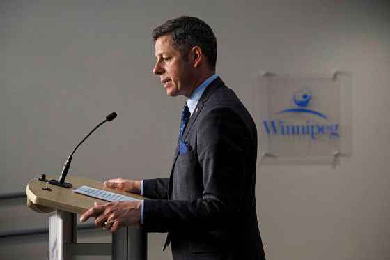 MIKE DEAL / WINNIPEG FREE PRESSWinnipeg Mayor Brian Bowman