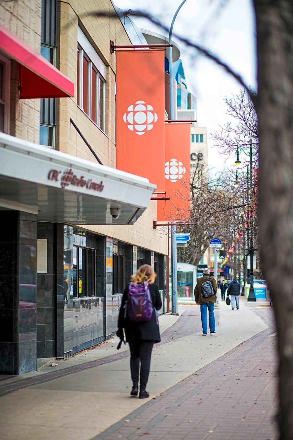 MIKAELA MACKENZIE / WINNIPEG FREE PRESS
The CBC building on Portage in Winnipeg on Monday, Oct. 22, 2018. 
Winnipeg Free Press 2018.