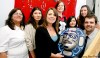 Jean Levac / canwest news service
Kate Rexe (holding mask), with members of Sisters in Spirit, says the group�s plans have been put on hold.