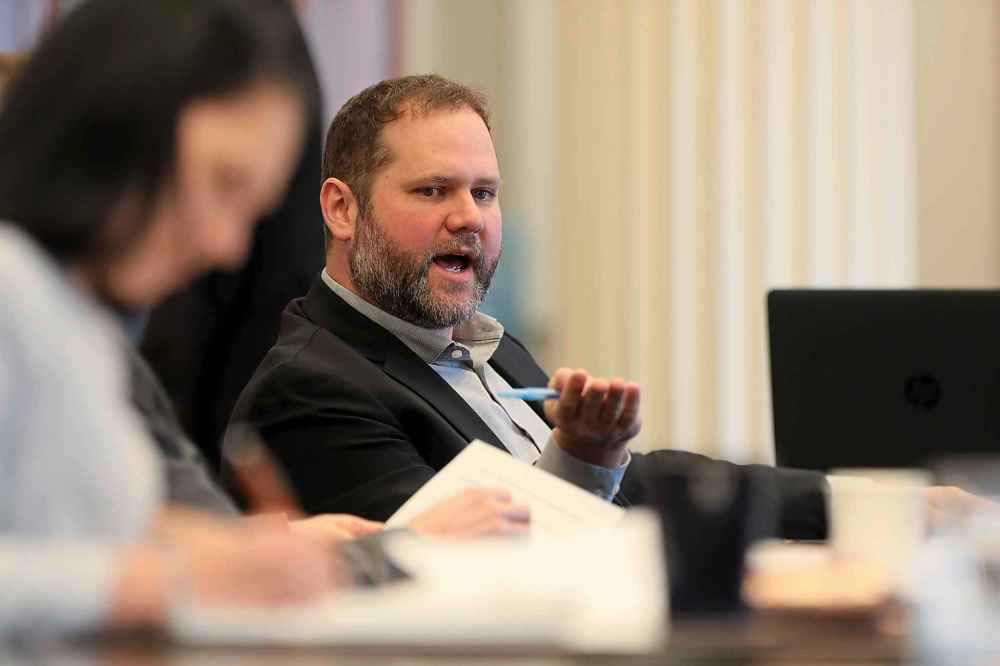 RUTH BONNEVILLE / WINNIPEG FREE PRESS
Matt Wiebe, NDP finance critic