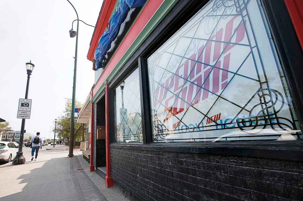After closing for renovations following a double homicide on the premises in February, Johnny G’s restaurant on Main Street is set to reopen in the coming weeks. (John Woods / Winnipeg Free Press)