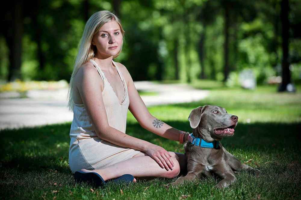 JOHN WOODS / WINNIPEG FREE PRESS
Hannah Guttormson, former employee at White Lotus Pet Spa.