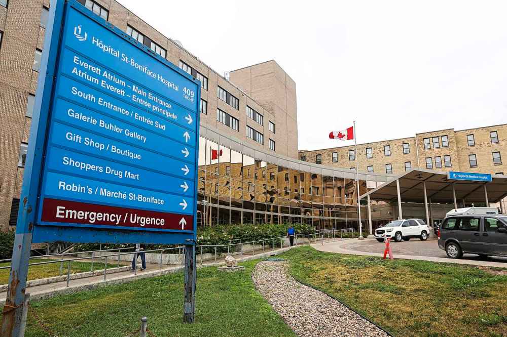 ER wait times at St. Boniface Hospital are particularly bad, having increased to 2.48 hours, up from 1.93 a year earlier. (Mike Deal / Free Press files)